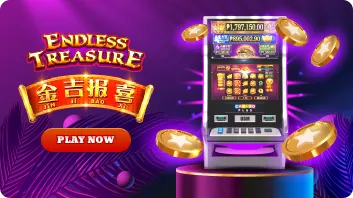 Glowing 'Register Now' button in vip777 casino lobby